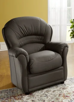 Polstermöbel mit Bezug aus echtem Leder