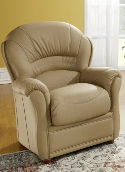 Polstermöbel mit Bezug aus echtem Leder