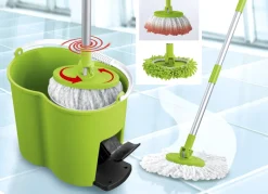 Power-Wischmopp Set Antibakteriell Deluxe