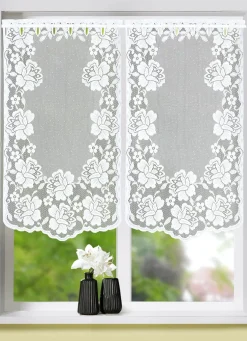 Praktischer Fenster- und Türbehang mit Stangendurchzug