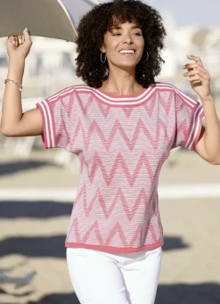 Pulli in edlem Strukturmix