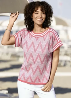 Pulli in edlem Strukturmix