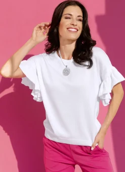 Pulli in weich fließender Qualität