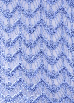 Pullover aus hochwertigem Glanzeffektgarn