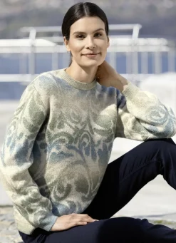 Pullover in edlem Farbverlauf