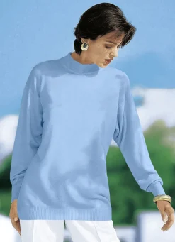 Pullover in Feinstrick mit Schurwolle