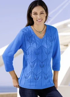 Pullover in Mustermix