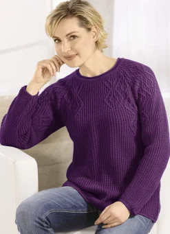 Pullover in Perlfang