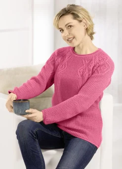 Pullover in Perlfang