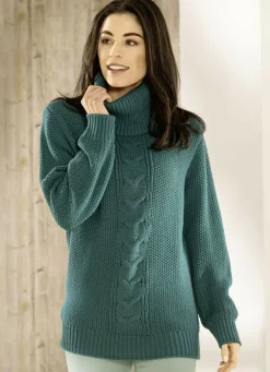 Pullover in Reiskornstrick