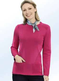 Pullover in Strickmix