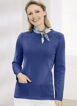 Pullover in Strickmix