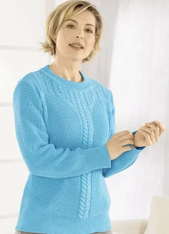 Pullover mit nachhaltig recycelter Baumwolle