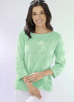 Pullover mit nachhaltig recycelter Baumwolle