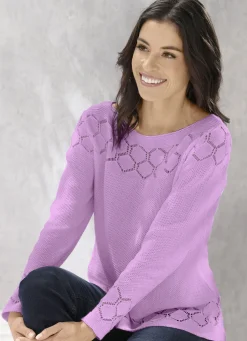 Pullover mit nachhaltig recycelter Baumwolle