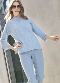 Pullover mit Schurwolle und Kaschmir