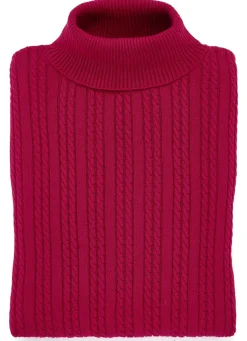 Pullover mit streckender Struktur