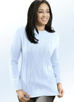 Pullover mit Strukturmix