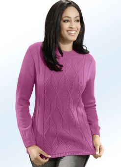 Pullover mit Strukturmix