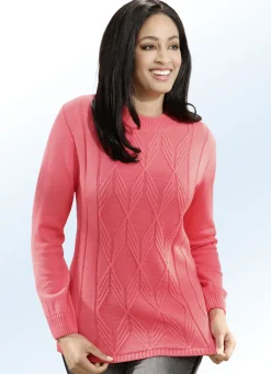 Pullover mit Strukturmix