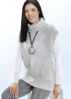 Pullunder in Strickmix