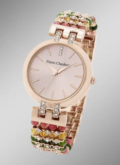 Quartz-Damenuhr mit Metallgehäuse