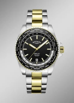 Quartz-Herrenuhr Rotary World Timer