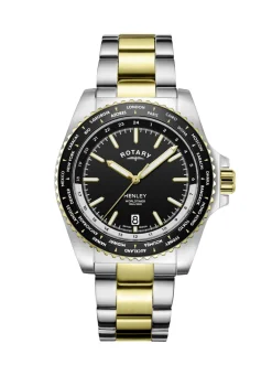 Quartz-Herrenuhr Rotary World Timer