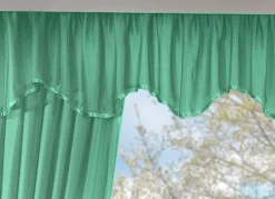 Querbehang mit Universalschienenband