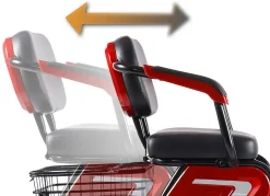 3-Rad Elektromobil im Stil eines Kompaktrollers