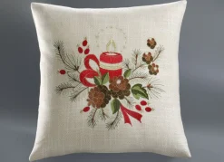 Raumdekoration mit festlichem Weihnachtsmotiv