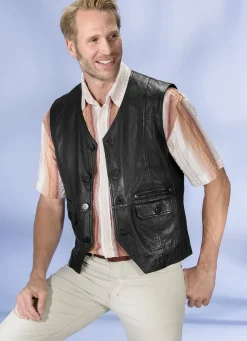 Redpoint-Lederweste in 2 Farben