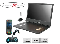 Reflexion DVD 1424 portabler DVD-Spieler mit TV und Spielen