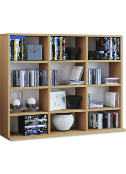 Regal aus Holzstruktur-Nachbildung