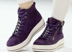 Remonte Bootie mit funkelnder Zierkette an der Schnürung