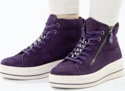 Remonte Bootie mit funkelnder Zierkette an der Schnürung