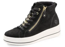 Remonte Bootie mit funkelnder Zierkette an der Schnürung