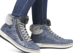 Remonte, gefütterte Damen-Boots, Winterschuhe, Weite G, mit herausnehmbarem Fußbett