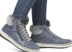 Remonte, gefütterte Damen-Boots, Winterschuhe, Weite G, mit herausnehmbarem Fußbett
