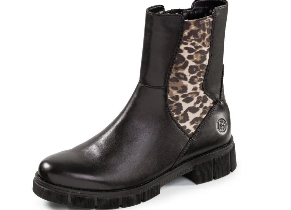 Remonte, modische Damen-Stiefeletten, Winterschuhe, Weite G, mit Reißverschluss