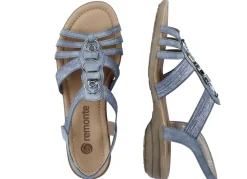 Remonte Riemchen-Sandalen mit Metallschmuck