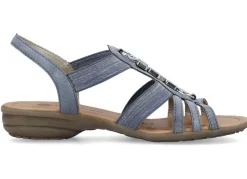 Remonte Riemchen-Sandalen mit Metallschmuck