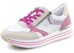 Remonte Schnür-Sneaker aus Nappaleder