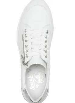 Rieker, bequeme Damen-Sneaker, Weite G, mit Reißverschluss