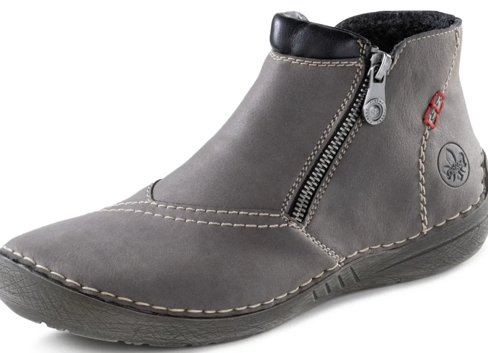 Rieker Bootie aus schattiertem Synthetikmaterial