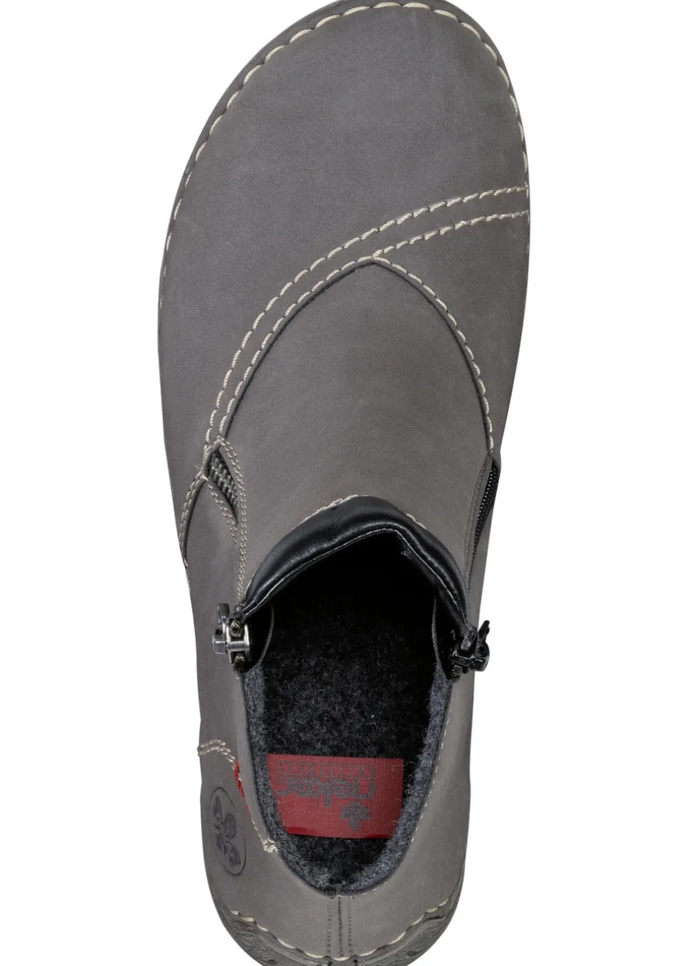 Rieker Bootie aus schattiertem Synthetikmaterial