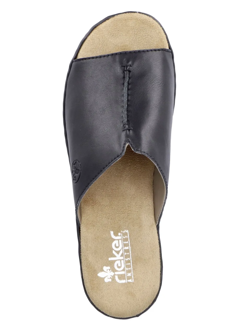 Rieker, klassische Damen-Pantoletten, aus Synthetik