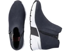 Rieker, modische Damen-Boots, Weite G, mit Reißverschluss