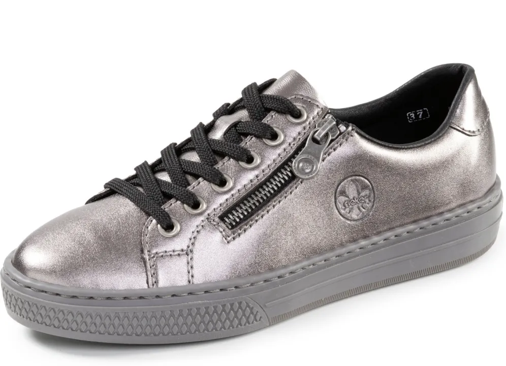 Rieker, modische Damen-Sneaker, mit Reißverschluss