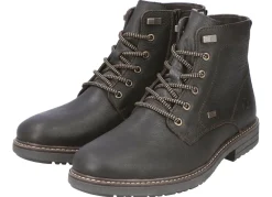 Rieker Schnür-Boot mit Warmfutter aus Lammfell und Plüschmaterial